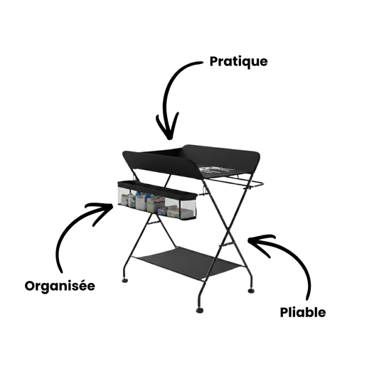 Table à Langer Pliante