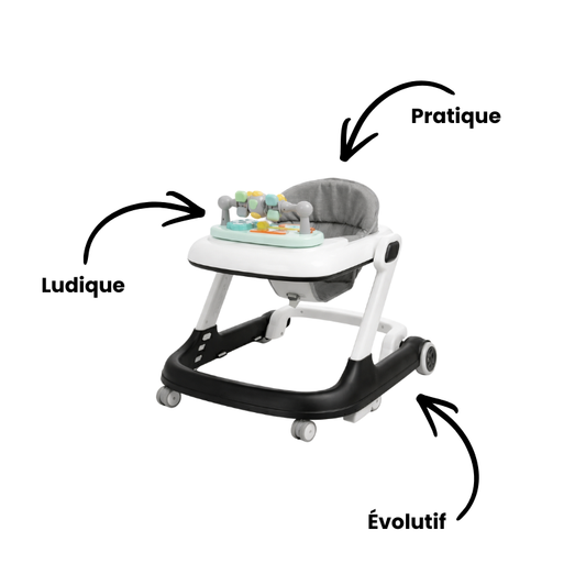 Trotteur Bébé Évolutif
