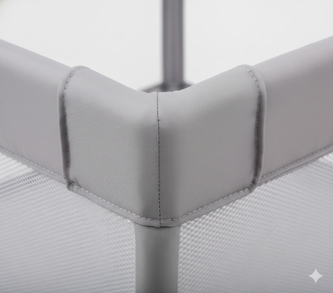 Parc Bébé XXL – Aire de Jeux Sécurisée avec Anneaux & Panier de Basket