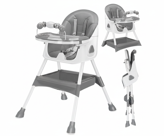 Chaise Haute Bébé Évolutive 3 en 1