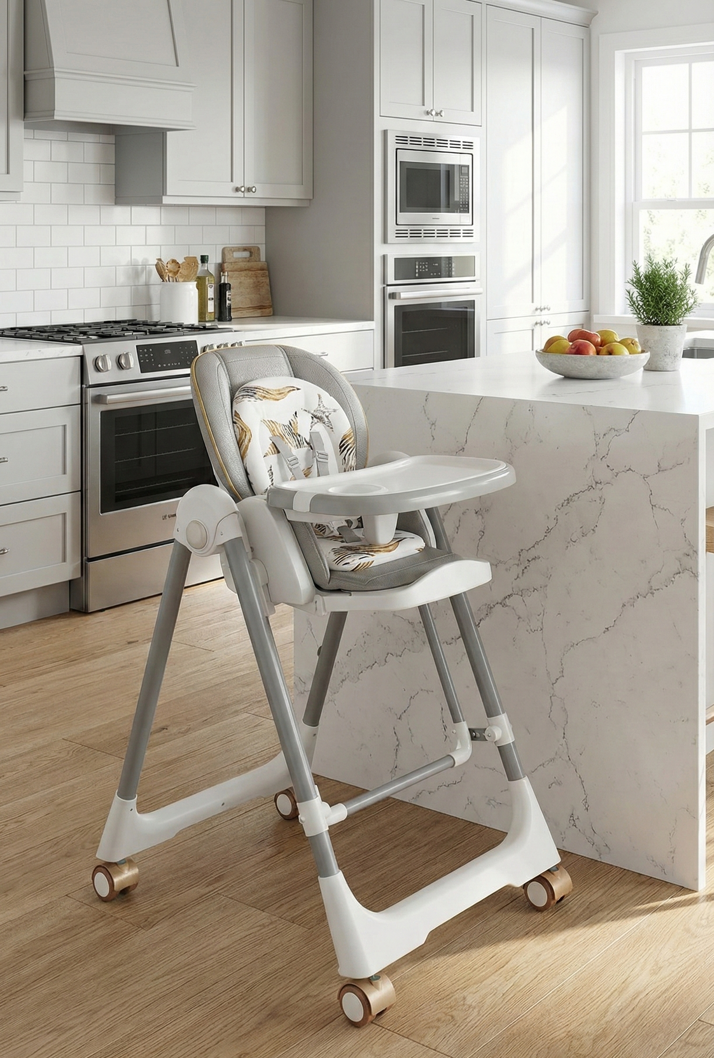 Chaise Haute & Balancelle 2 en 1 – Édition Prestige