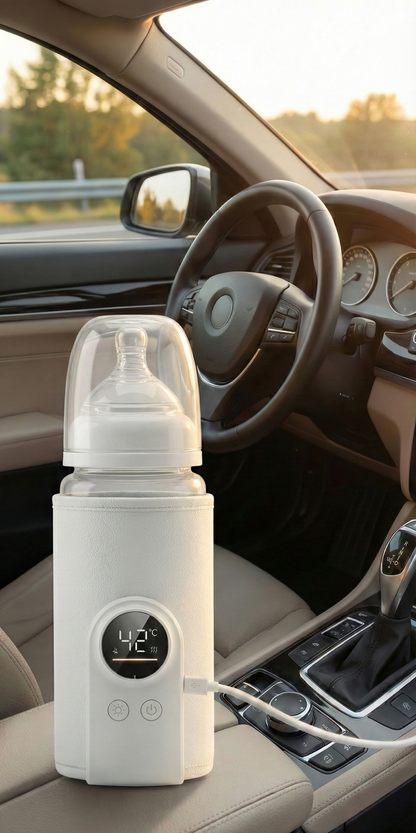 Chauffe-Biberon USB Nomade – Maintien au Chaud & Température Réglable (Voiture/Voyage)