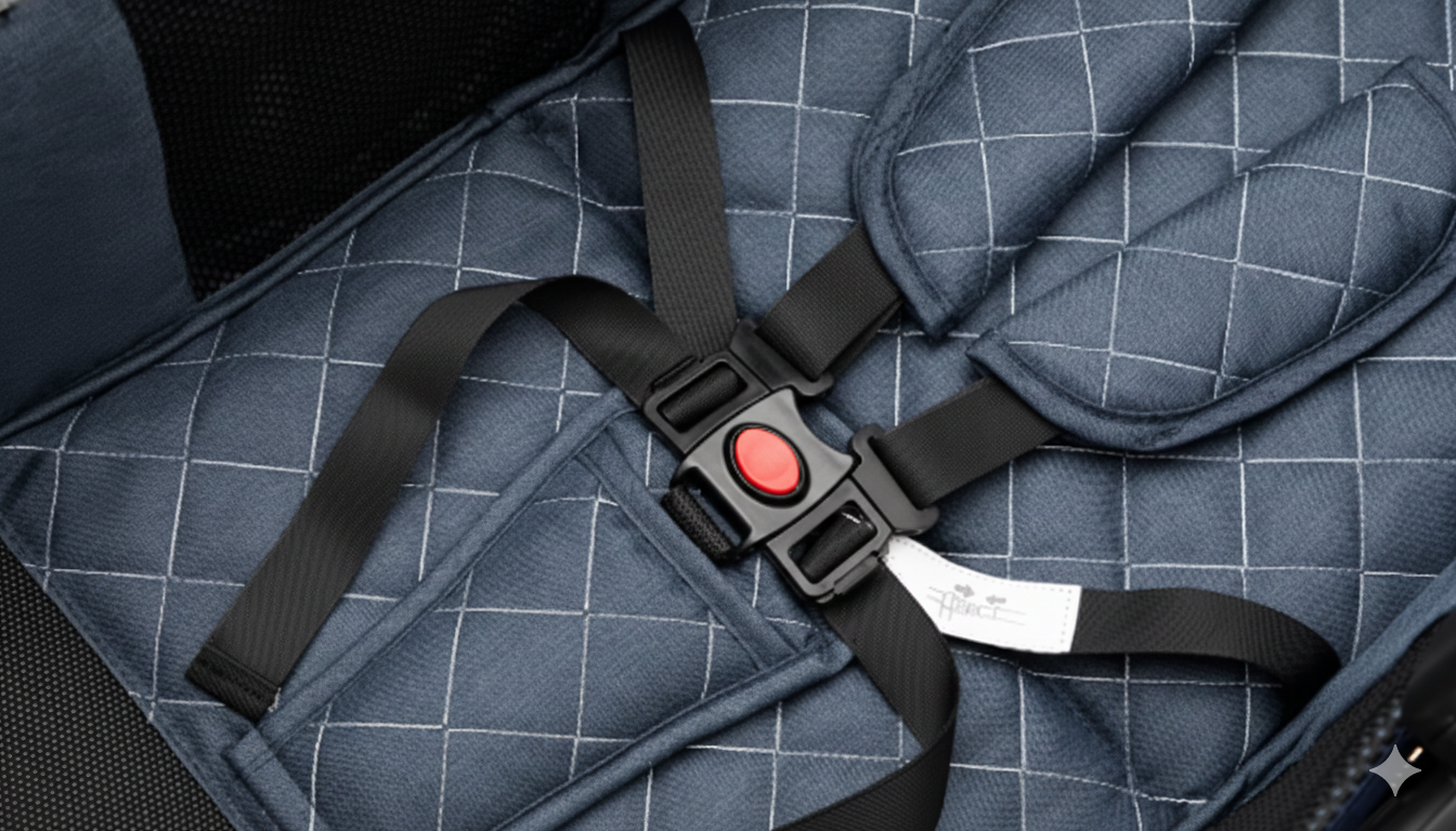 L'Ultime Poussette 3 en 1 : Système de Voyage Compact & Design