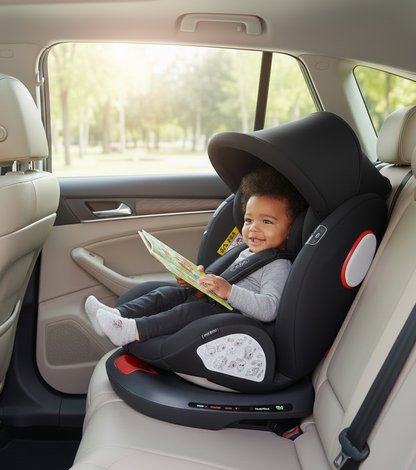 Siège Auto Bébé Premium avec Canopy – Sécurité ISOFIX & Jambe de Force