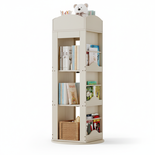 Bibliothèque Rotative 360° Pour Enfant